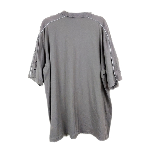 Harley Davidson Mens 2XL Brown SSlv Button Shirt - Picture 7 of 7